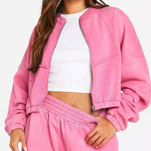 Concevez votre propre produit Dernier modèle Survêtement pour femme Vêtements de jogging Ensemble 2 pièces Survêtement pour femme - Product Image 2