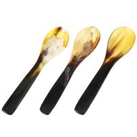 Ustensiles de cuisine écologiques en résine de 11 pouces, compatibles lave-vaisselle, pour salades, fabriqués en Inde – Vente chaude