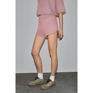 Shorts décontractés pour femmes GRIMELANGE PETAL en tissu extensible à taille élastique - Product Image 4