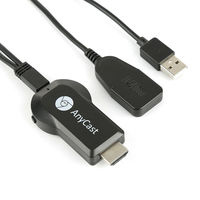 AnyCast M2/M4/M9/M12 Plus Dongle d'affichage WiFi Airplay Miracast TV 1080P