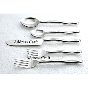Ensemble de couverts de coutellerie d'hôtel et de maison personnalisé le plus populaire ensemble de vaisselle de fête de mariage ensemble de couverts de décoration de table au prix d'usine - Product Image 3