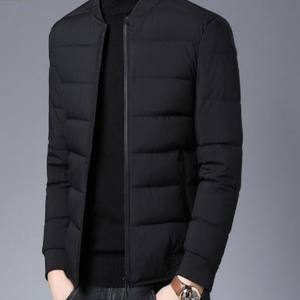 Chaqueta Acolchada Ligera Ecológica Unisex Personalizada OEM, Estilo Urbano, Cuello Alto, Logotipo Bordado en la Parte Delantera, Servicio OEM - Product Image 3