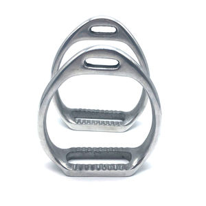 Estribos profesionales de Carreras de Caballos de acero inoxidable, diseño occidental de alta calidad, el mejor producto ecuestre personalizado - Product Image 2