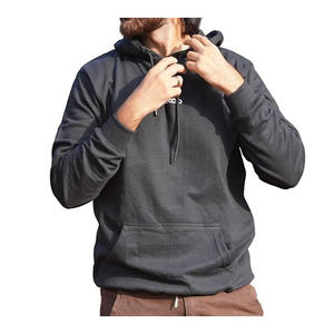 Sweat à capuche en molleton 100% coton lourd pour homme Vêtement d'hiver confortable avec impression numérique Service OEM écologique - Product Image 4