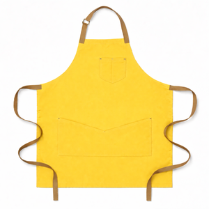 Custom Logo Sleeveless <b>Aprons</b> with Pockets Water Resistant Cotton <b>Kitchen</b> <b>Aprons</b>-Fashionable Design - Product Image 1