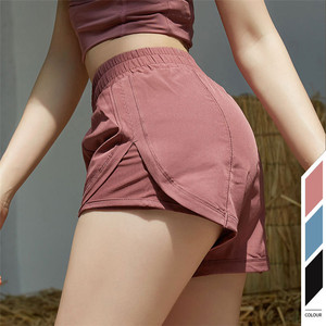 Shorts de sport pour femmes à taille haute sans couture, effet push-up, respirants, extensibles dans 4 directions, grande taille, logo OEM - Product Image 4