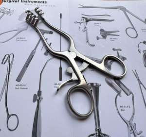 ชุดเครื่องมือหนีบผ่าตัดแบบแมนนวลคุณภาพสูง Weitlaner ทำจากสแตนเลส ได้รับการรับรองมาตรฐาน CE ระดับ II สำหรับการผ่าตัดทั่วไป ขนาดที่กำหนดเอง 1 - Product Image 1