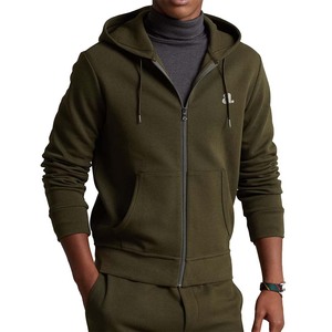 Nouveau sweat à capuche en coton 100% uni pour homme, couleur unie, automne, hiver, avec logo vintage sur le devant, service OEM - Product Image 1
