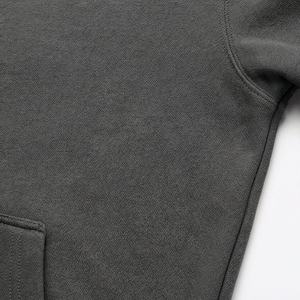 Sudadera con capucha extragrande bordada de algodón grueso para hombre, suéter cálido de felpa, colección de otoño, color personalizado - Product Image 5