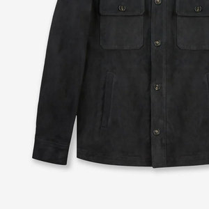 Chemises en daim pour hommes, prix bas, vêtements décontractés, fabrication en usine, prix de gros, haute qualité, manches longues - Product Image 5