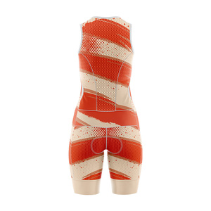 Ensemble maillot et cuissard de cyclisme personnalisé pour femmes, nom d'équipe, léger, séchage rapide, extensible dans les quatre sens, grande taille - Product Image 2
