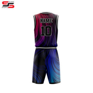 Uniforme de baloncesto sublimado para partidos en cancha, camiseta de baloncesto de alta calidad a precios razonables - Product Image 2