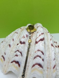 Handmade Modern Silver <b>Bracelets</b> with Golden & Black Plating 10g Featuring Color-Change <b>Gemstones</b> - Product Image 2