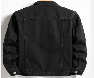 Veste en cuir pour hommes en vente chaude High Street Best Slim Fit Jacket With Oem Service Veste en cuir véritable sur mesure pour hommes - Product Image 3