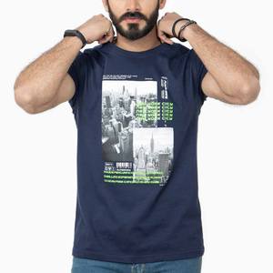 2023 T-shirts personnalisés pour hommes 100% coton surdimensionné à manches courtes Vintage en détresse Design graphique tissu tricoté - Product Image 3