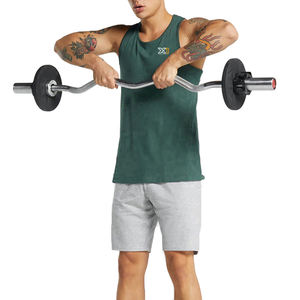 Camisetas sin mangas de talla grande para hombre de alta calidad, ropa de Fitness, camisetas de entrenamiento transpirables, chalecos con espalda cruzada y logotipo personalizado a precios muy baratos - Product Image 1