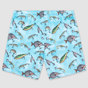 Shorts de pêche pour hommes, pantalons de plage, tissu extensible 4 directions, maillots de bain, impression par sublimation personnalisée, shorts de plage pour hommes - Product Image 5