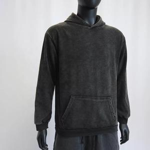 เสื้อฮู้ดของผู้ชายผ้าฝ้ายพิมพ์ลายวินเทจความหนาแน่นสูงสั่งทำได้ - Product Image 3