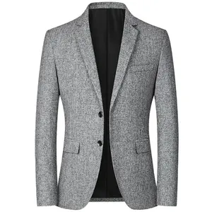 Robe formelle décontractée Blazer manteau nouvelle mode de haute qualité Design Slim Fit manteau hommes costume robe de mariée manteau - Product Image 1