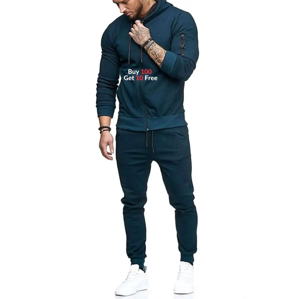 Comfortable Custom made Best Quality Men 100% Polyester Track Suit for Sale New StyleTracksuit S buy 100 get 10 free