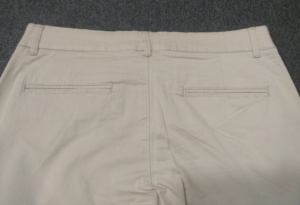 Pantalon chino en twill pour homme, de marque bangladaise, sur mesure, de haute qualité, en coton léger, taille mi-haute, avec élasthanne - Product Image 4