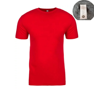 T-shirt bleu royal en trois mélanges en gros - Product Image 2