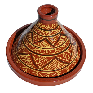 Authentique tajine marocain fait à la main en céramique, pot de cuisson traditionnel, tajine pour four et cuisinière, résistant à la chaleur, écologique, cuisines - Product Image 1
