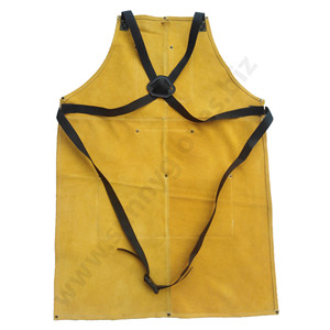 Tablier de soudage en cuir de vachette de qualité supérieure Tablier en cuir de protection du corps Tablier de soudage en cuir de vachette Soudeurs - Product Image 4