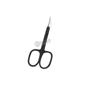 Tijera profesional de acero inoxidable para manicura curvada, corte de tejido de uñas, cejas, recorte de pestañas y corte de piel seca - Product Image 6