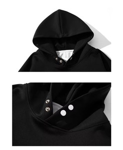 Calentador de invierno Sudaderas con capucha de gran tamaño Secado rápido y sostenible Cómodo y duradero Mezcla de poliéster de algodón Impreso digital - Product Image 5