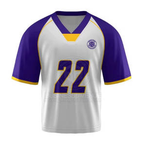 Maillot de lacrosse élégant au style épuré et tissu doux, maillot de lacrosse premium avec coupe structurée et design respirant - Product Image 1