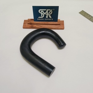 Ridgewalker - Mango de bastón de cuerno de búfalo hecho a mano con agarre recto, componente para bastones de apoyo y bastones personalizados - Product Image 5