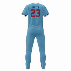 Maillots de baseball en polyester respirants personnalisés unisexe, ensemble d'uniformes de sport imprimés, style OEM/ODM, vente en gros, commande disponible - Product Image 6