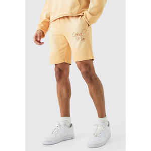 2024 pantalones cortos informales de algodón y poliéster para hombre, hecho a medida, elegante patrón sólido, XS 6XL cintura elástica, tallas para uso en el gimnasio, venta al por mayor - Product Image 1