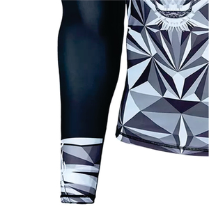 Rashguard de compression BJJ MMA sur mesure, respirant, de haute qualité, pour hommes, avec protection UPF50+ - Product Image 6