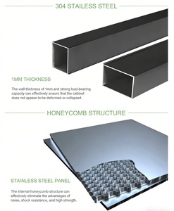 Muebles <span class=keywords><strong>de</strong></span> Cocina Modernos <span class=keywords><strong>de</strong></span> Acero Inoxidable para Exteriores <span class=keywords><strong>con</strong></span> Estufa y Parrilla para Asar - Product Image 4