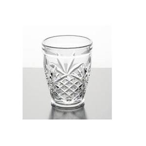 Juego de vasos de cristal de lujo de cristal marroquí con caja de Color transparente con estampado dorado Drinkware Koi faizacraft - Product Image 1