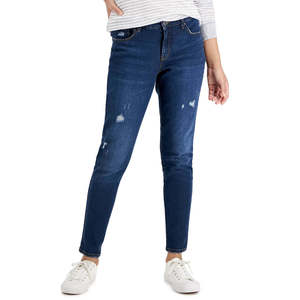 Jeans Skinny Curvy da Donna Style & Co in Blu Vintage, Taglie Regolari e Lunghe, da 8 a 2XL, Vita Bassa, Lavabili, in Denim Traspirante - Product Image 1