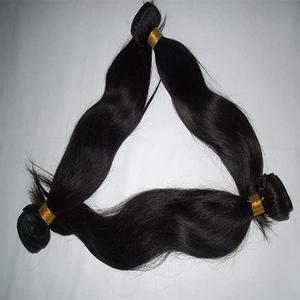 Vendedor de cabello virgen de grado 10A, un donador de chicas jóvenes, mechones de cabello liso sin procesar, extensiones de cabello humano brasileño - Product Image 3
