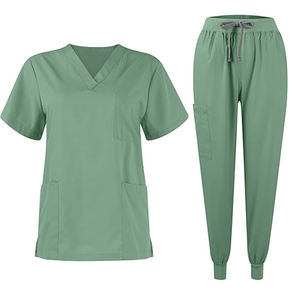 ชุดเครื่องแบบแพทย์สำหรับผู้หญิงขายส่งผ้าโพลีเอสเตอร์/ ผ้าฝ้ายแห้งเร็วแบบยืดได้4ทางผ้าโพลีเอสเตอร์/ ผ้าฝ้ายแห้งเร็วระบายอากาศได้ดี - Product Image 6