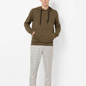 Haute demande dernière arrivée hommes en détresse fabriqué professionnellement pour l'hiver impression numérique hommes sweat à capuche hommes - Product Image 5