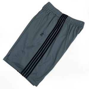 Shorts de sport décontractés pour hommes avec logo personnalisé imprimé en sérigraphie sur le devant, taille élastique, respirant, anti-plis, séchage rapide - Product Image 6