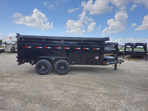 รถพ่วงบรรทุกแบบ Tandem Axle Dump Low-Pro รุ่นใหม่ ขนาด 7x14 นิ้ว รองรับน้ำหนัก 2001-3000 กิโลกรัม สำหรับงานก่อสร้าง - Product Image 2