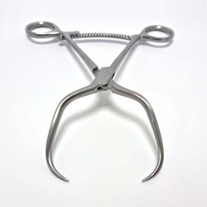 Pinzas de reducción de cóndilo humeral de acero inoxidable Juego de instrumentos ortopédicos veterinarios reutilizables Certificado CE Clase I - Product Image 1