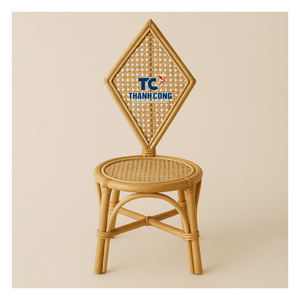 Venta caliente RATTAN KIDS CHAIR Artículo de tendencia para minoristas Vietnam Origin Custom Friendly Factory Support - Product Image 1