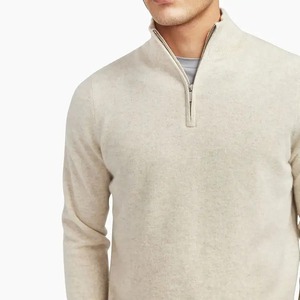 Wholesale Custom 100% Cotton Half <b>Zip</b> Pullover Hoodies Fleece Patchwork Oversized Jogger Sweatshirt for Winter Season - Product Image 2