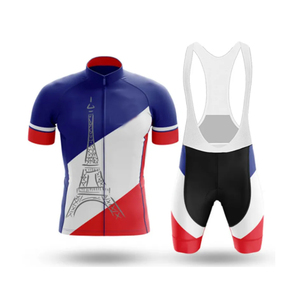 Maillot de cyclisme classique personnalisé ensemble de cuissard à bretelles pour hommes meilleur uniforme de vélo décontracté pour l'automne nouveau vélo d'été respirant - Product Image 2
