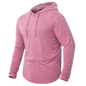 OEM Logo Stylish Fashion Lightweight Autumn Hoodies Men Gym Pullovers Cotton Fleece Customized Breathable Eco-Friendly - Product Image 2