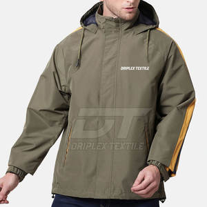 Nouvelle arrivée de qualité supérieure veste d'hiver à bas quantité minimale de commande veste de pluie pour hommes de taille personnalisée très vendue - Product Image 1
