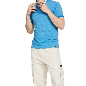 Diseño de logotipo personalizado Adultos Uso Camisetas Servicio OEM Verano Manga corta Hombres Camisetas Venta en línea - Product Image 3